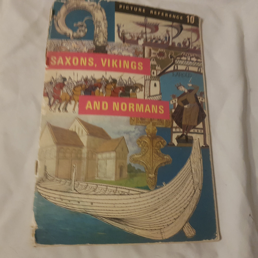 Saxons Vikings and Normans paperback picture Reference series number 10