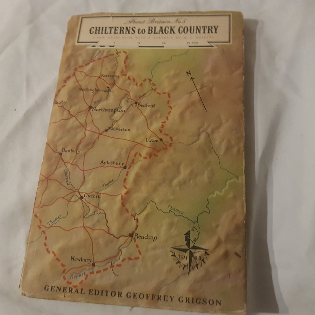About Britain No. 5 Chilterns to Black Country a new Guidebook with a portrait by WG Hoskins Hardcover