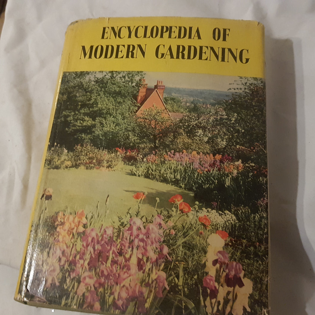 Encyclopaedia of modern gardening. N P Harvey. hardcover