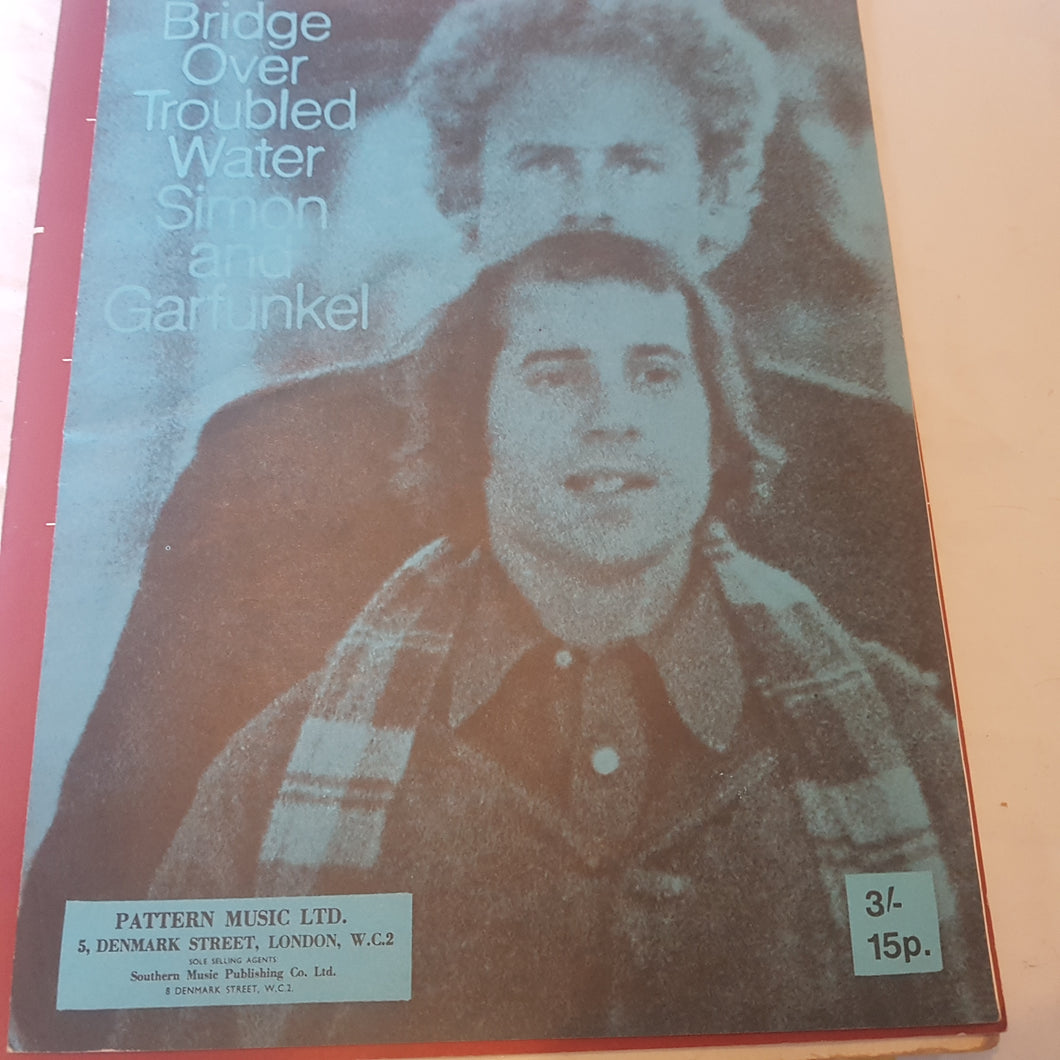 Bridge Over Troubled Water Simon and Garfunkel paperback sheet music