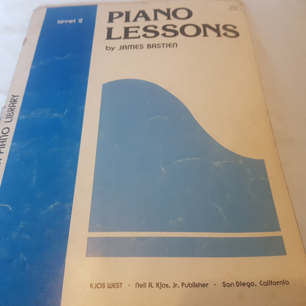 Piano lessons by James bastien level 2 sheet music