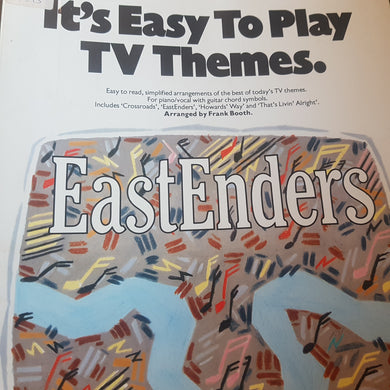 It's easy to play TV themes sheet music television themes 1987