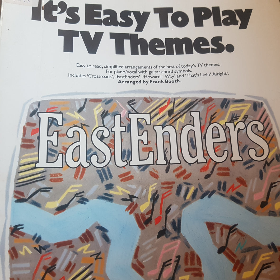 It's easy to play TV themes sheet music television themes 1987