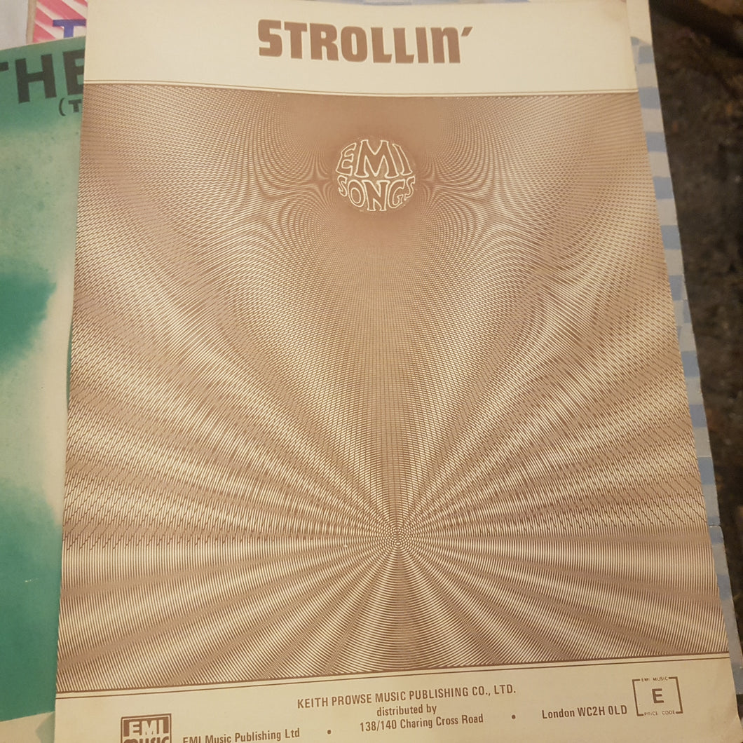 Strollin' EMI Songs music sheet Ralph Reader