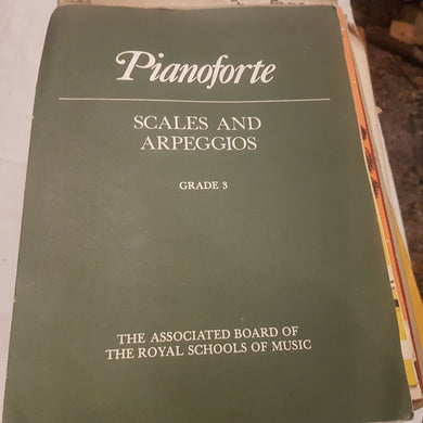 Pianoforte scales and arpeggios grade 3 sheet music