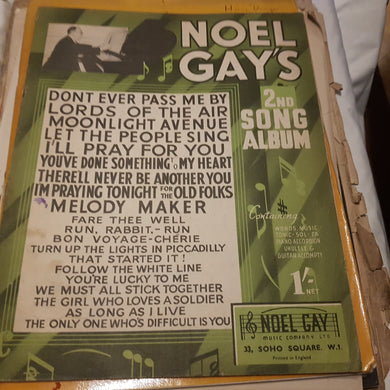 Noel Gay's 2nd song album music sheets