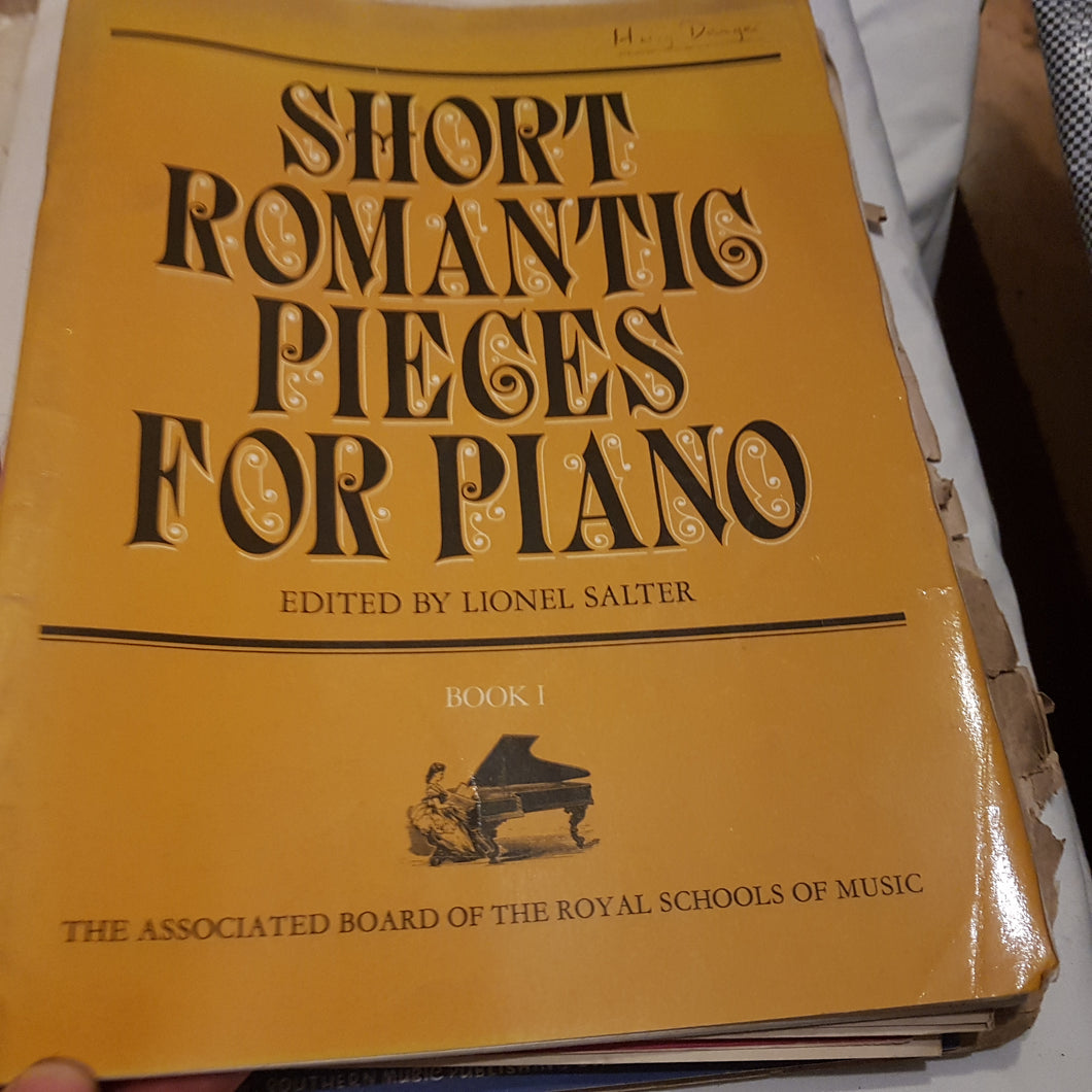 Short romantic pieces for piano Lionel Salter book 1 music sheets