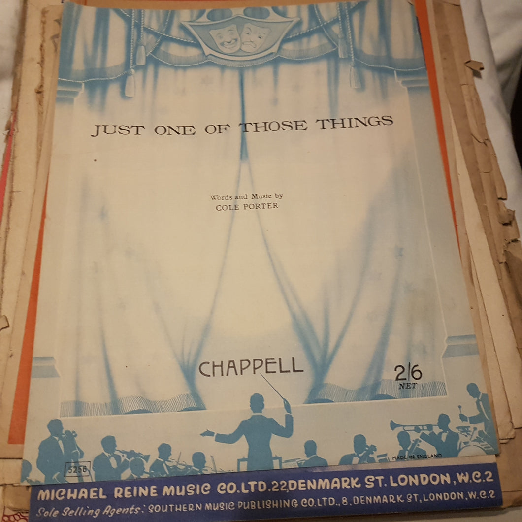 Just one of those things Cole Porter music sheet