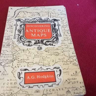 Discovering antique Maps Hodgkiss paperback