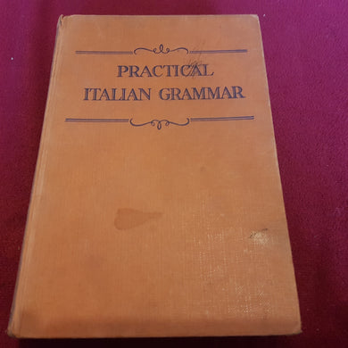 Practical Italian grammar Joseph Russo hardcover 1957