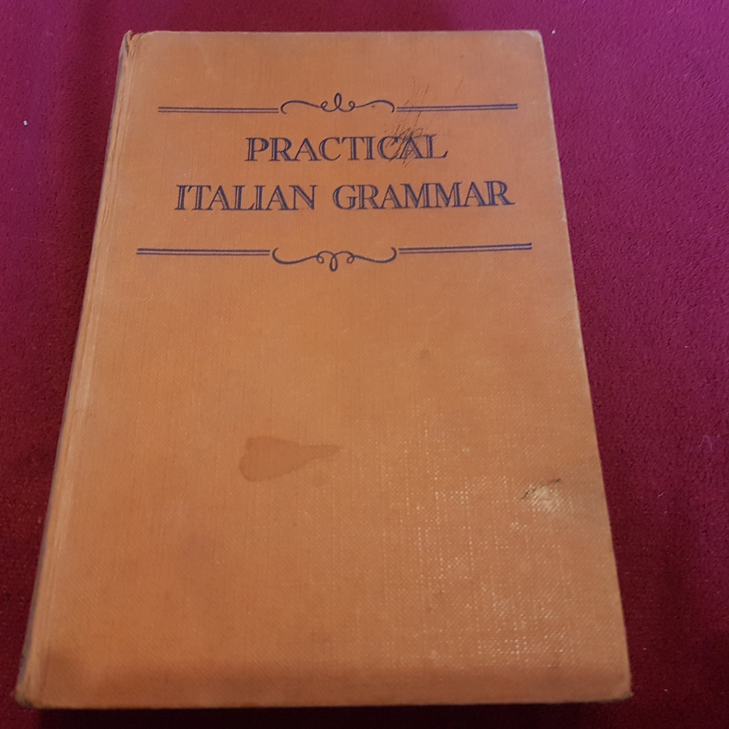 Practical Italian grammar Joseph Russo hardcover 1957