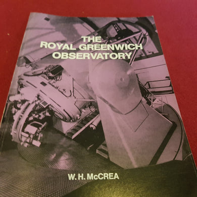 The Royal Greenwich Observatory paperback McCrea. 1975