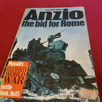 Anzio tha bid for Rome. Christopher Hibbert. Paperback. No. 15