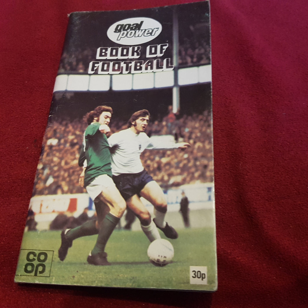Goal power book of football co-op 1974 paperback