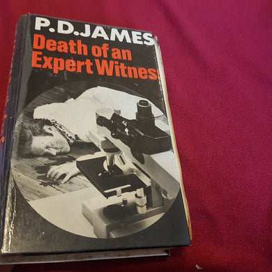 Death of an expert witness p.d. James hardcover 1977 first edition