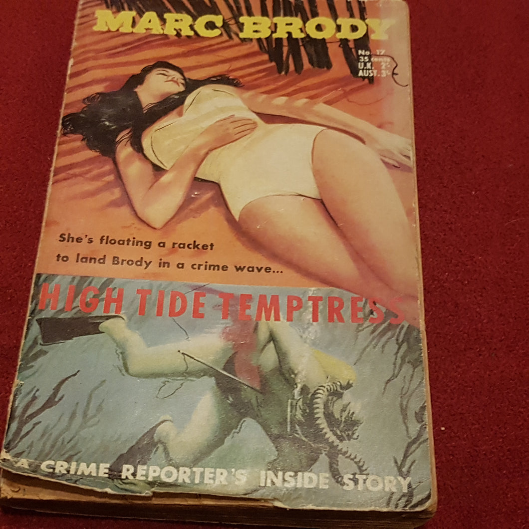 Hi-Tide temptress paperback first edition by Marc Brody