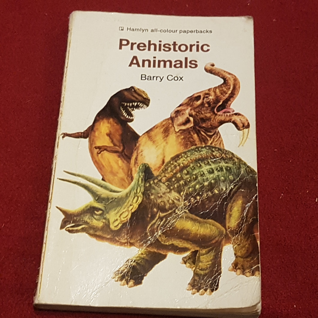 Prehistoric animals paperback Hamlyn all colour paperbacks by Barry Cox.