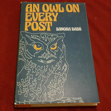 An owl on every post hardcover Sanora Babb 1973