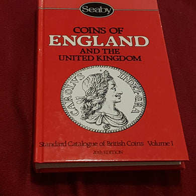 Coins of England and the United Kingdom standard catalogue of British coins Vol 1 Seaby