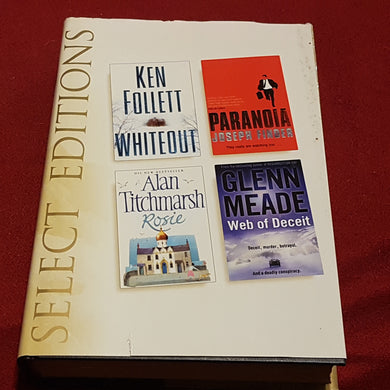 Whiteout. paranoia. Rosie. web of deceit. reader's Digest selected Editions condensed book