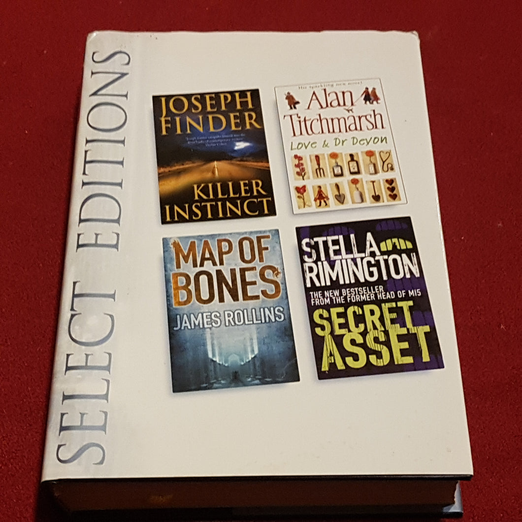 Killer instinct love and Dr Devon map of Bones secret asset reader's Digest select Editions condensed book.
