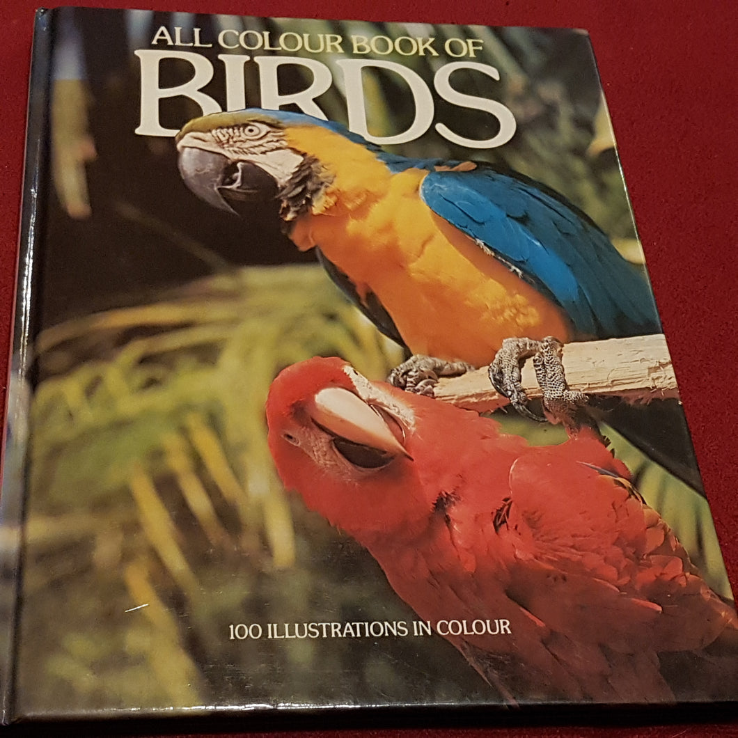 All colour book of birds 100 illustrations in colour. Hardcover