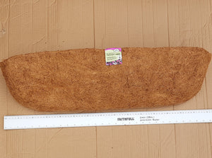 30" (75cm) Wall Trough Coco Liner- Coconut Coir Liner Smart Garden