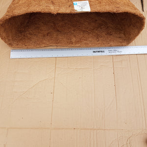 24" (60cm) Forge Wall Manger (Very Deep) coir Coco Liner Smart Garden