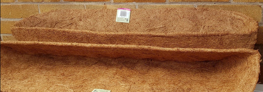 36" (90CM) Wall Trough Coco Liner- Coconut Flower Coir Liner Smart Garden