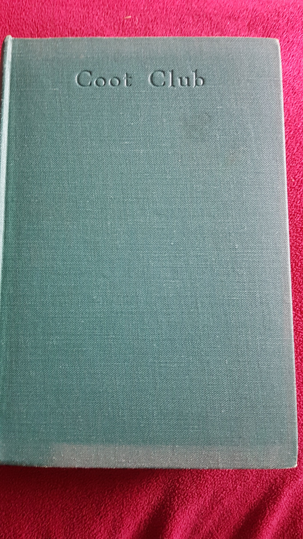 COOT CLUB [Hardcover] Ransome, Arthur 1948 - Jonathan Cape