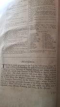 Load image into Gallery viewer, Queen Anne Bible C 1700&#39;s Blome&#39;s History of the Bible; The History of the Old and New testament [Leather Bound/kid skin]
