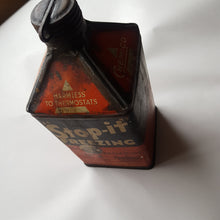 Load image into Gallery viewer, Chemico Can &quot;Stop-it&quot; Freezing - Quart Size - For Radiators No 2 Approx 1 Quart (Empty) 1920-1930

