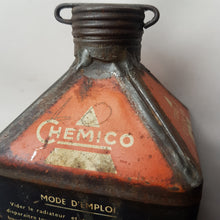 Load image into Gallery viewer, Chemico Can &quot;Stop-it&quot; Freezing - Quart Size - For Radiators No 2 Approx 1 Quart (Empty) 1920-1930
