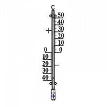 Load image into Gallery viewer, Outside-In Thermometer 16&quot; Inches - 40.64cm - Traditional Metal Style - Centigrade
