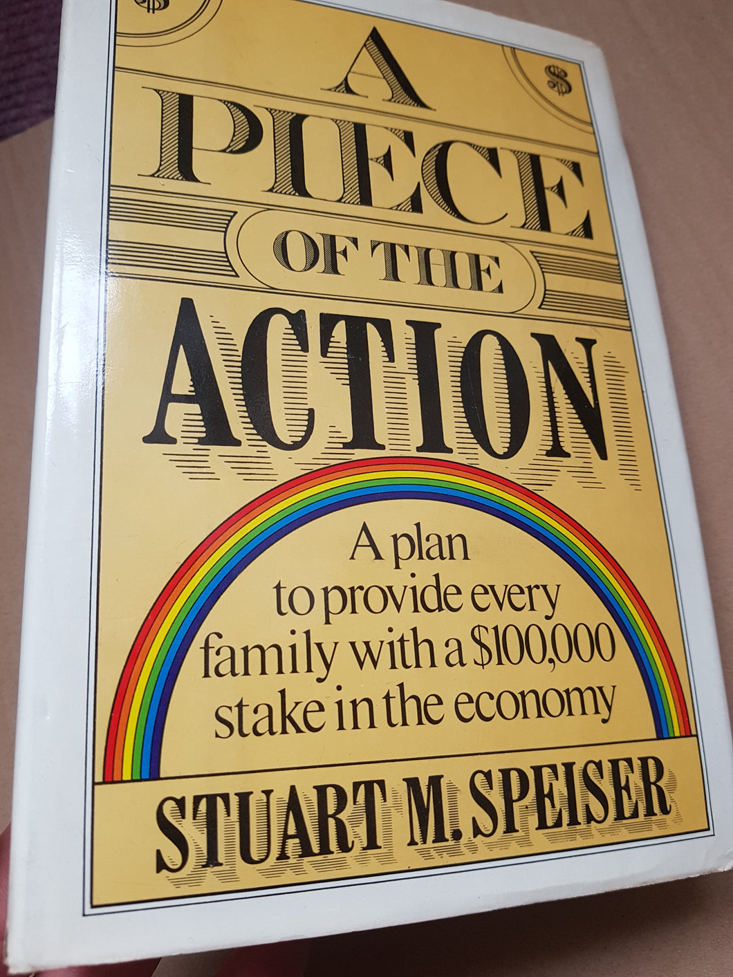Piece of the Action. Hardcover. Speiser, Stuart M.