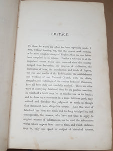 A New History of England: civil, political, and ecclesiastical [hardcover] G. S. Poulton 1855