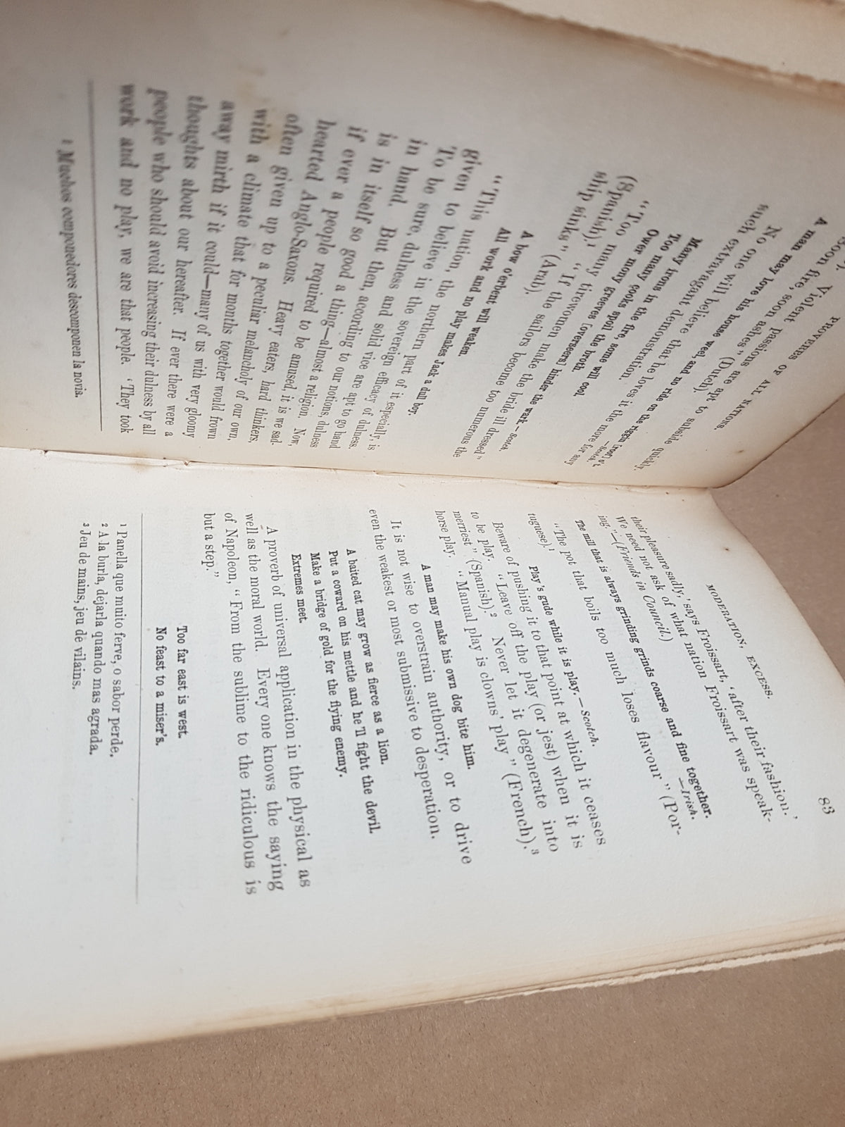 Proverbs of all nations; compared, explained and illustrated. [Hardcover] Kelly, Walter K: 1859