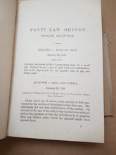Load image into Gallery viewer, Fanti Law Report of Decided Cases on Fanti Customary Laws: Second Selection (1904 ). Hardcover. Garba
