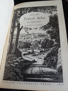 Oxford Travel Atlas of Britain [Hardcover] Bickmore, D.P. (Ed.)