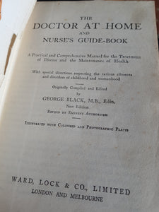 The Doctor at Home and Nurse's Guide [Hardcover] Charles D. Hatrick
