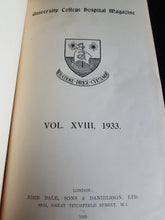 Load image into Gallery viewer, University College Hospital Magazine Volume XVIII No. 6 November-December 1933
