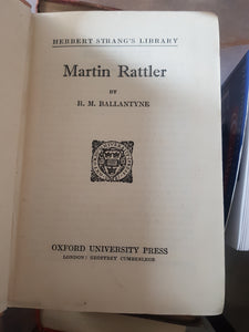 Martin Rattler (Herbert Strang's Library) [Hardcover] Ballantyne, R M