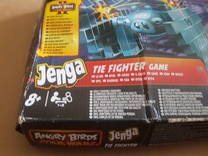 Star Wars Angry Birds Tie Fighter game Jenga. Hasbro Gaming