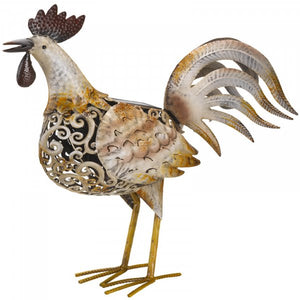 Cockerel Solar Silhouette - Solar light
