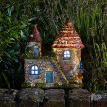 Load image into Gallery viewer, Elfstead Elvedon Solar Powered Houses - Indoor or Outside - Pixie, Fairy, Elf
