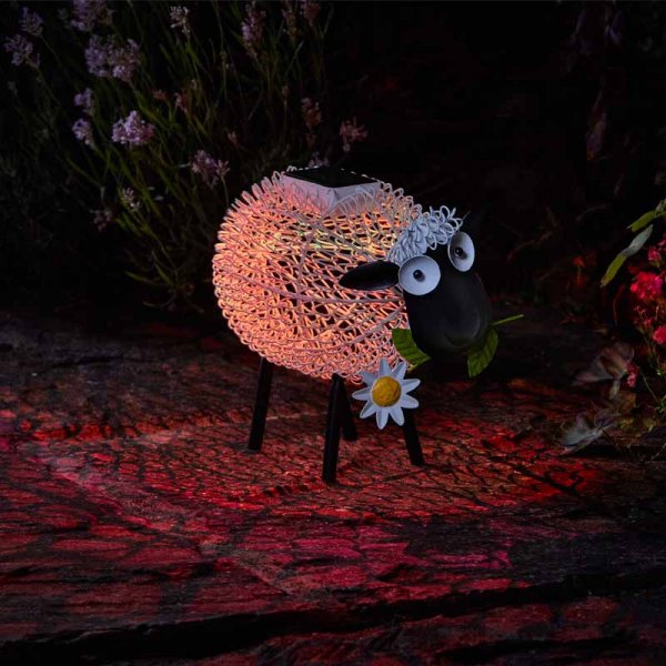 Dolly Sheep Solar Silhouette Garden Light | Smart Solar