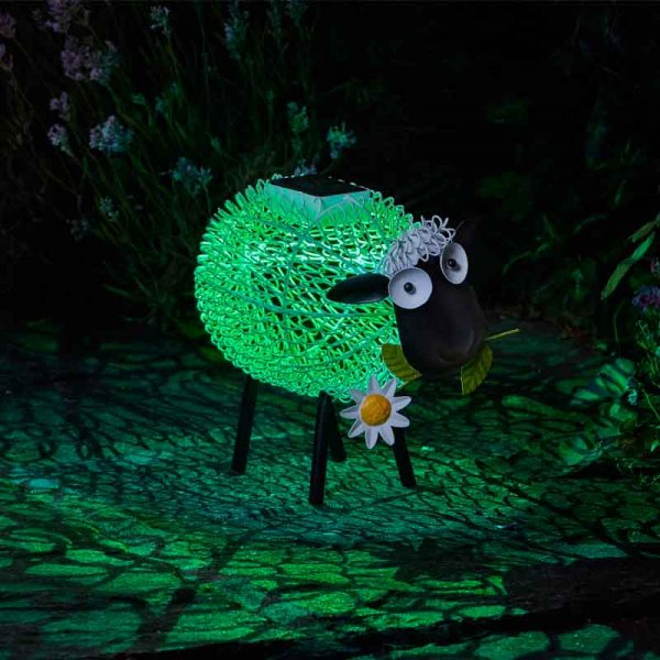 Dolly Sheep Solar Silhouette Garden Light | Smart Solar
