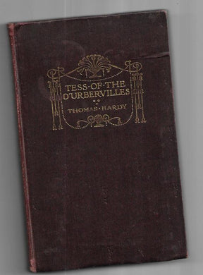 TESS OF THE D'URBERVILLES A PURE WOMAN - HARDCOVER - THOMAS HARDY - MACMILLAN 1923