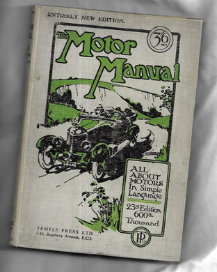 THE MOTOR MANUAL [Hardcover] THE MOTOR 23rd Edition