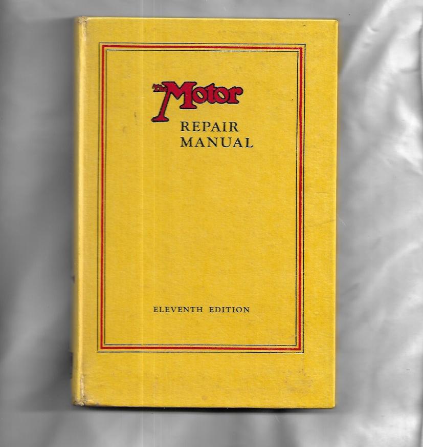 The Motor Repair Manual 11th - Hardcover 1955 - Very Good Condition - Hardcover